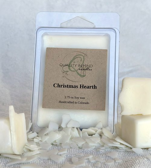 Christmas Hearth Wax Melt in packaging