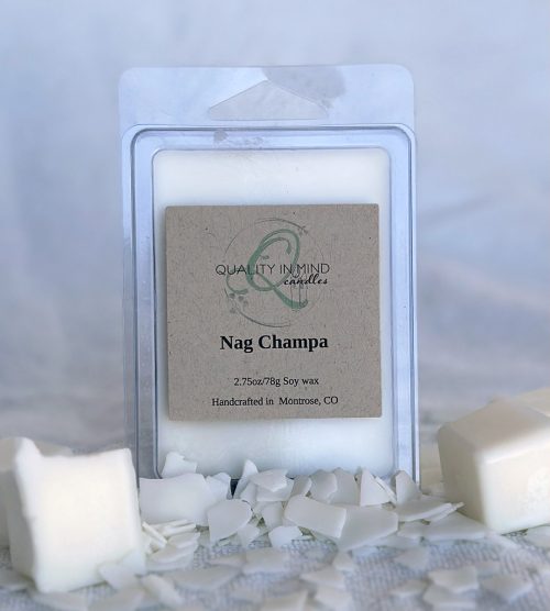 Nag Champa Wax Melt in packaging