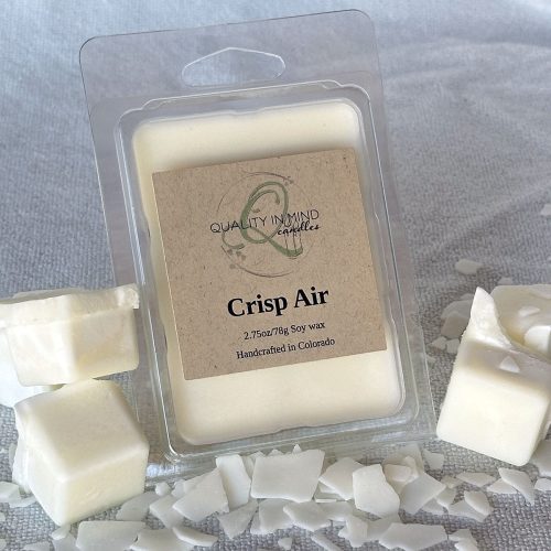 Crisp Air Wax Melt in packaging